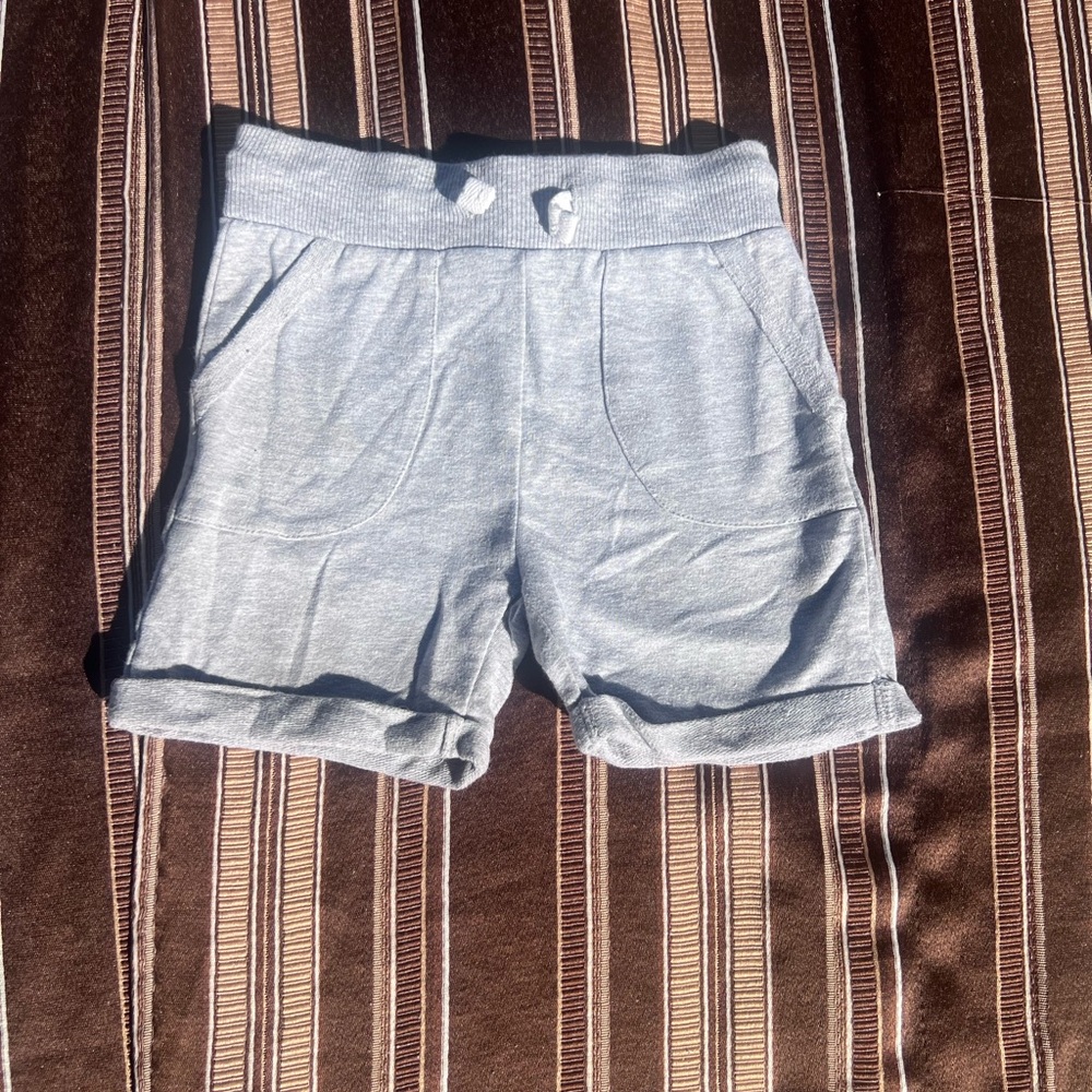 Gray Casual Shorts
